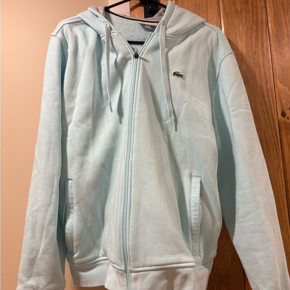 Lacoste Sport Light Blue hoodie Sweatshirt